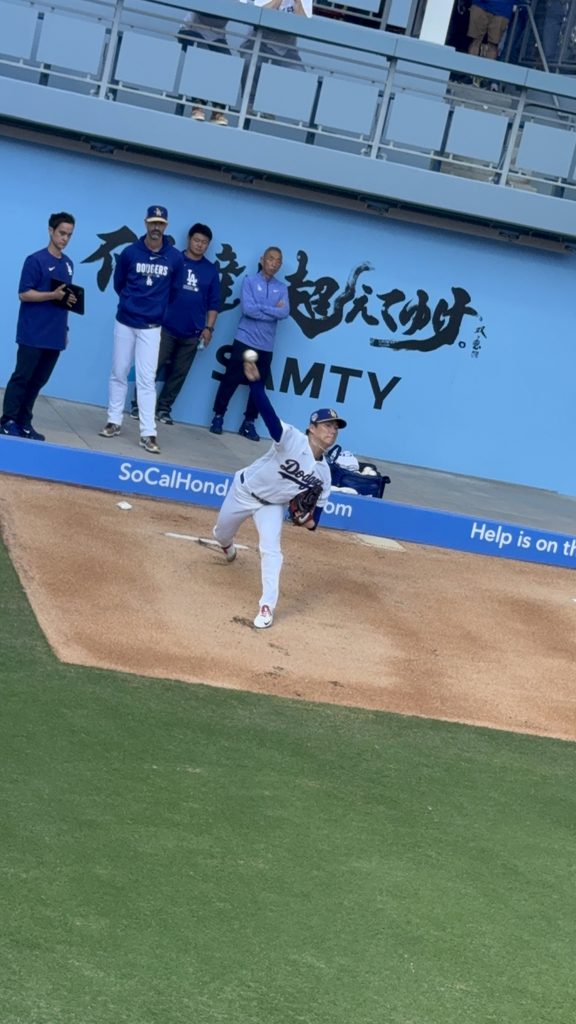 ドジャースタジアムの座席比較|④ 53FD Row H|2026年3月26日(写真2)