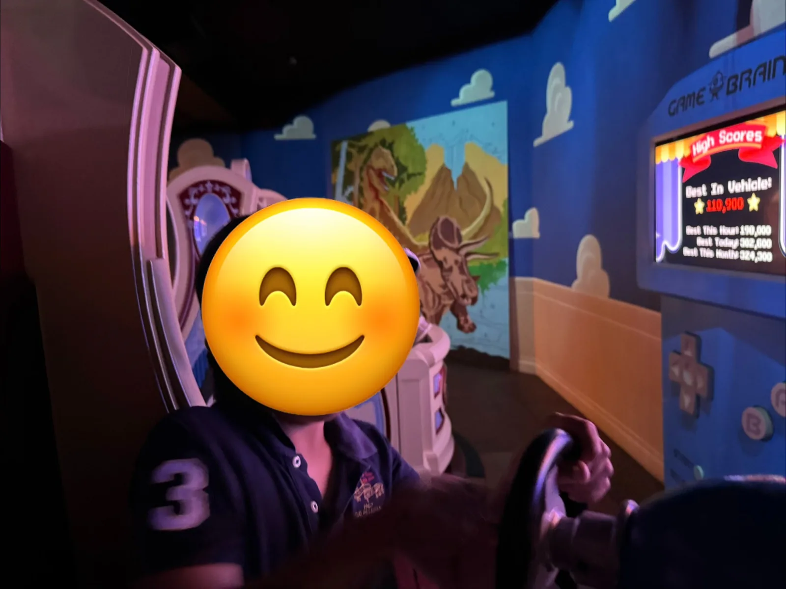 Toy Story Midway Mania!を家族で体験