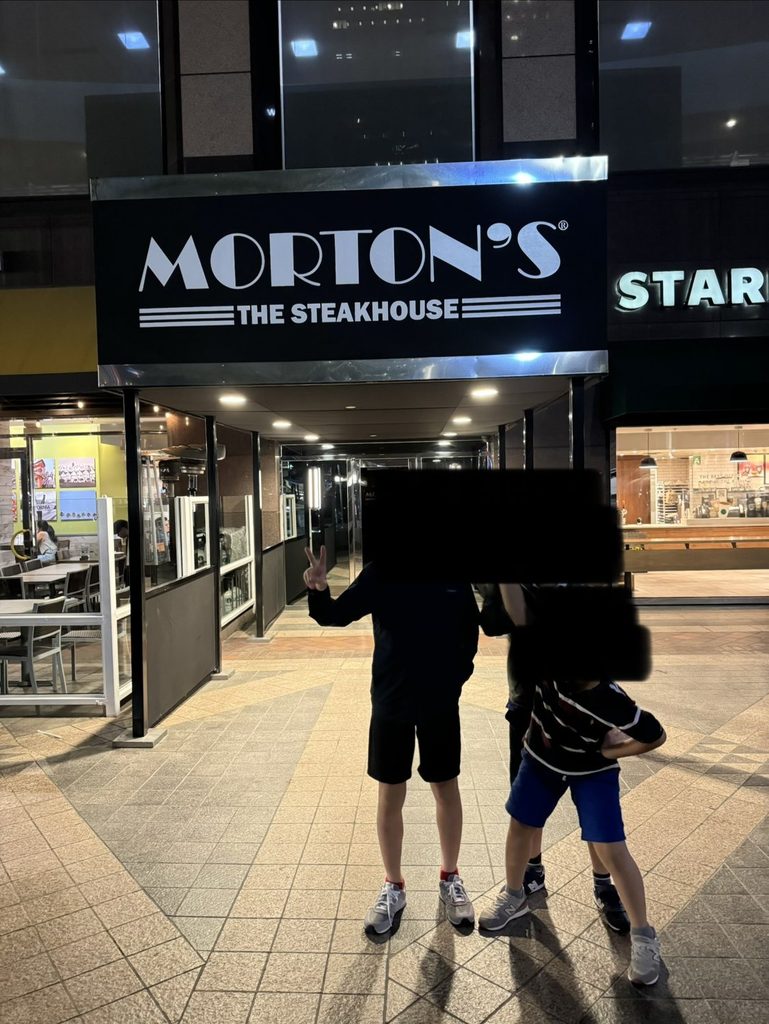モートンズ・ザ・ステーキハウスの店頭