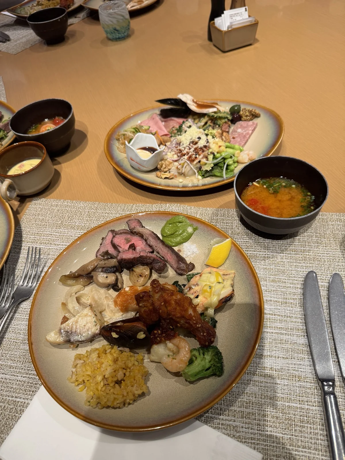 ANAインターコンチネンタル石垣リゾート Saltidaディナービュッフェで実際に取った料理