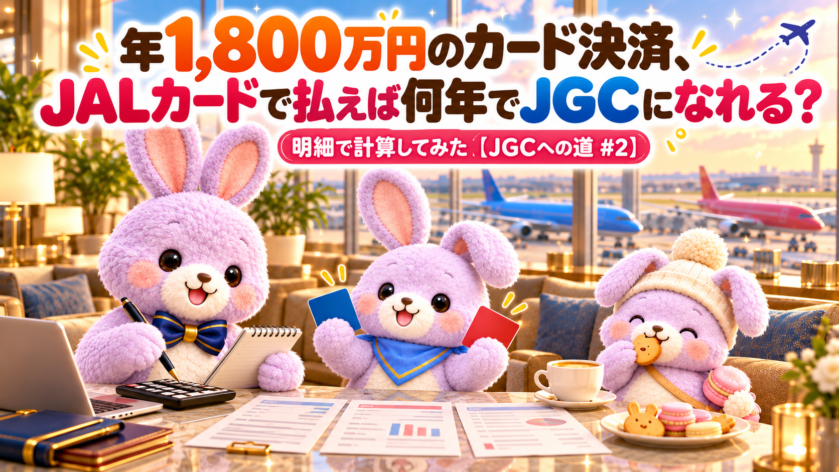 年1,800万円のカード決済、JALカードで払えば何年でJGCになれる?明細で計算してみた【JGCへの道 #2】