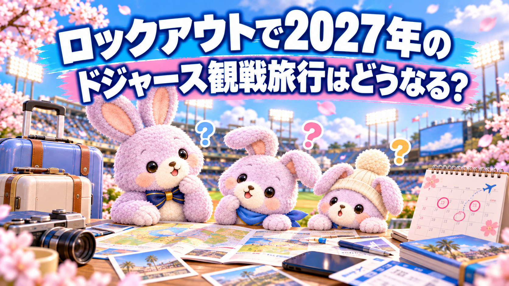 ロックアウトで2027年のドジャース観戦旅行はどうなる?